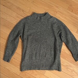 H&M Gray Ribbed Women's Sweater